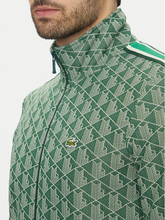 Lacoste Lacoste Μπλούζα SH1368 Πράσινο Regular Fit