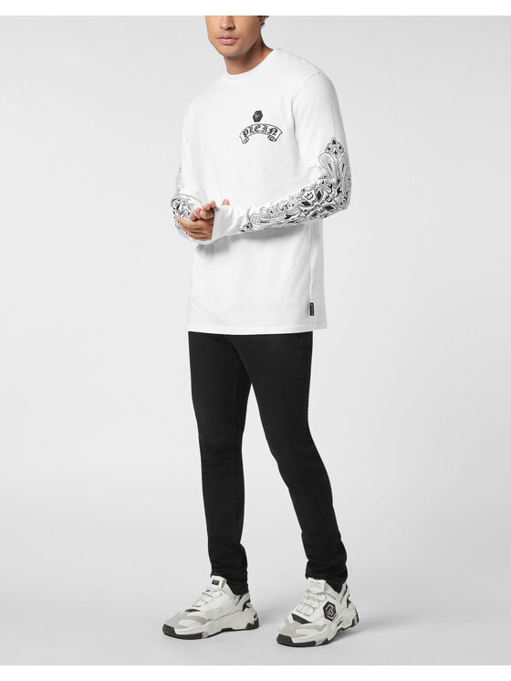 PHILIPP PLEIN PHILIPP PLEIN T-Shirt 26205 Biały Regular Fit