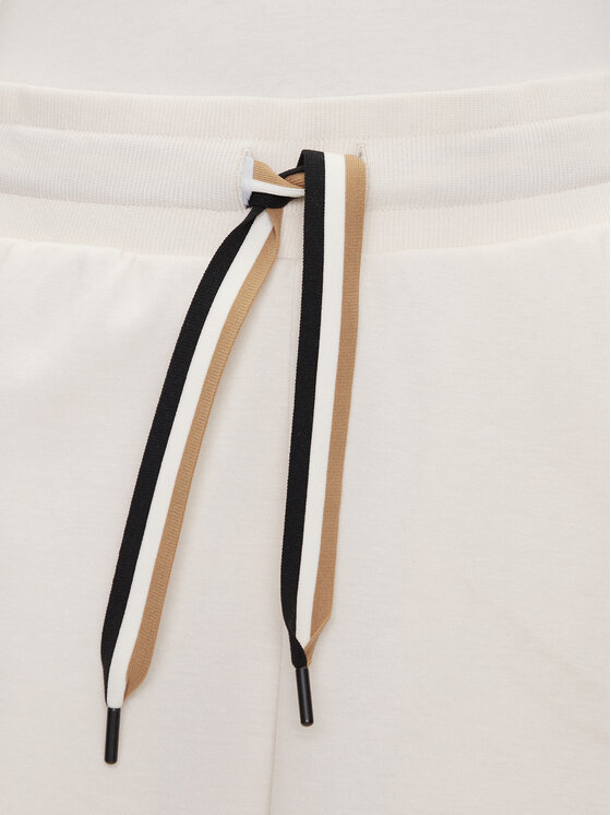 BOSS BOSS Pyžamové šortky Cp Stripe_Shorts 50539981 Écru Relaxed Fit