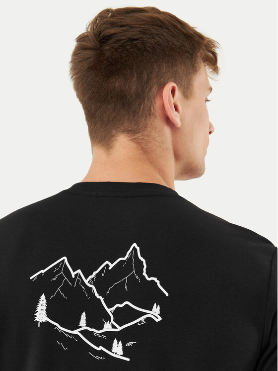 Viking Viking Longsleeve 500/25/9322 Μαύρο Regular Fit