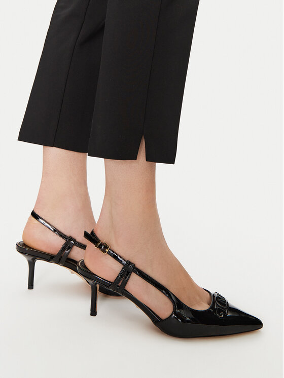 Marella Marella Pantaloni chino Miele 2513131021 Nero Slim Fit