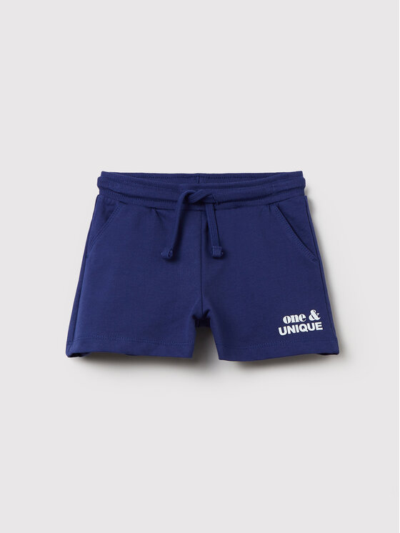 OVS OVS Sportiniai šortai 1494865 Tamsiai mėlyna Regular Fit