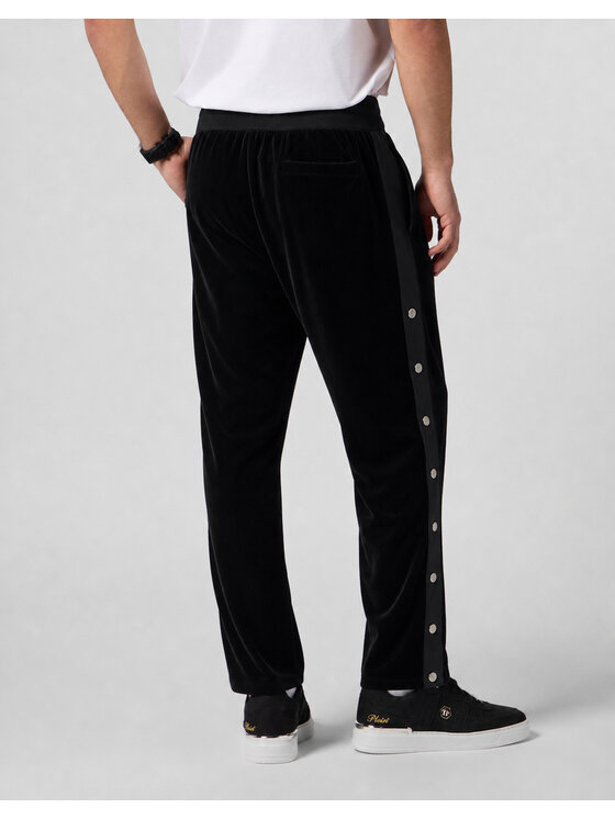 PHILIPP PLEIN PHILIPP PLEIN Spodnie dresowe 31123 Czarny Jogger Fit