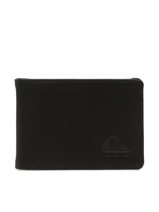 Quiksilver Portafoglio grande da uomo AQYAA03357 Nero, taglia : S