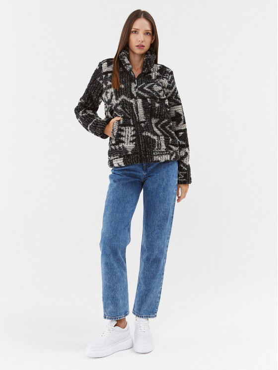 Columbia Columbia Fliso džemperis Winter Pass™ Sherpa FZ Juoda Regular Fit