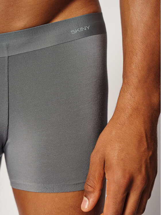 Skiny Skiny Bokserki 81431 Srebrny