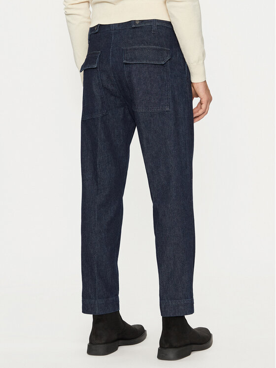 Liu Jo Liu Jo Jeans hlače QF4082 D4948 Mornarsko modra Regular Fit