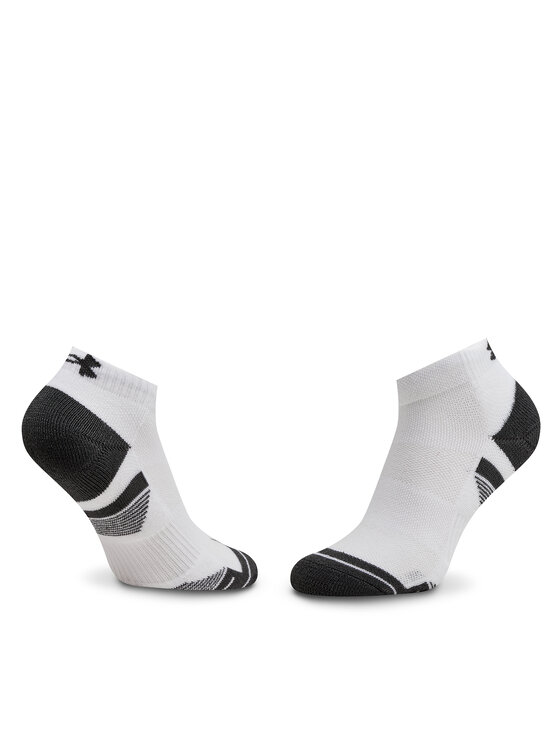 Under Armour Under Armour Комплект 3 чифта къси чорапи унисекс Ua Performance Tech 3Pk Low 1379504-100 Бял