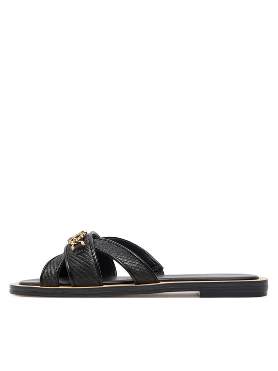 MICHAEL Michael Kors MICHAEL Michael Kors Natikače Tiffanie Flat Slide 40S4TFFS1D Crna