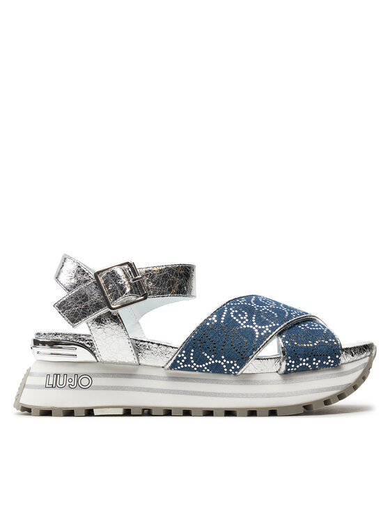 Liu Jo Liu Jo Sandale Maxi Wonder 11 BA4105 EX259 Tamnoplava