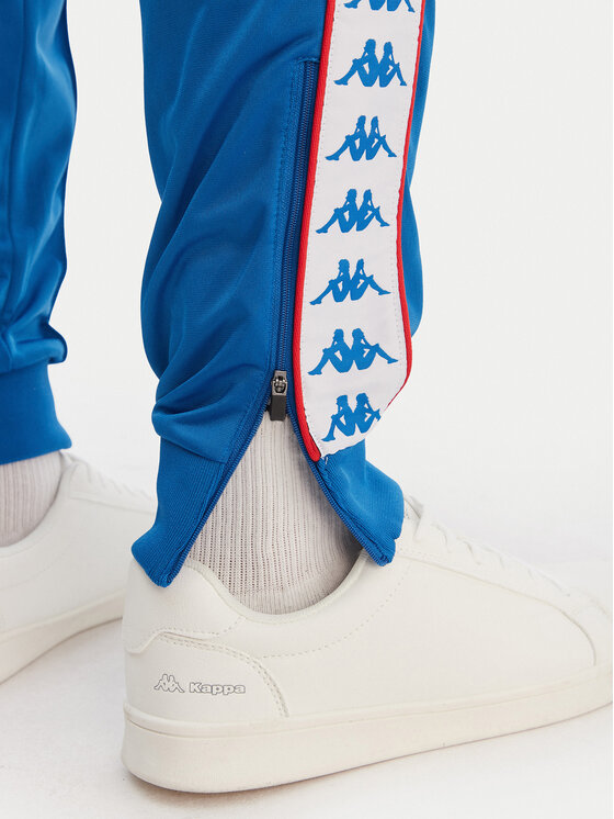 Kappa Kappa Спортивні штани Banda Rastoria 303KUC0 Голубий Slim Fit