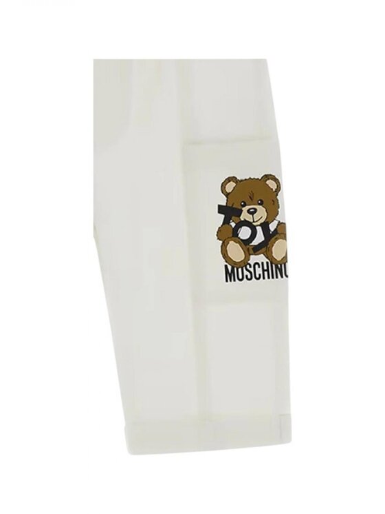 LOVE MOSCHINO LOVE MOSCHINO Spodnie cargo mup02c_lpa01_10101 Biały Regular Fit
