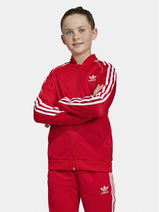 Felpa adidas rossa bambino on sale
