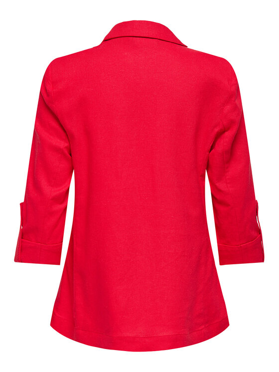 ONLY ONLY Zakó Caro 15312199 Piros Loose Fit