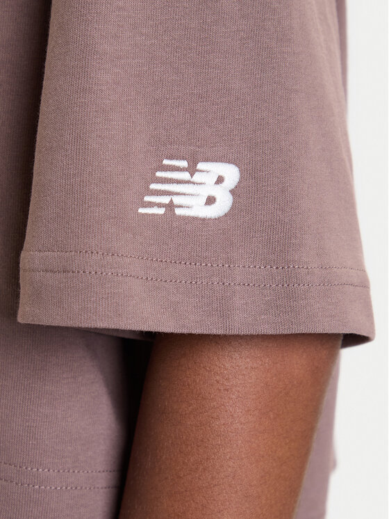 New Balance New Balance T-Shirt WT53904 Καφέ Regular Fit