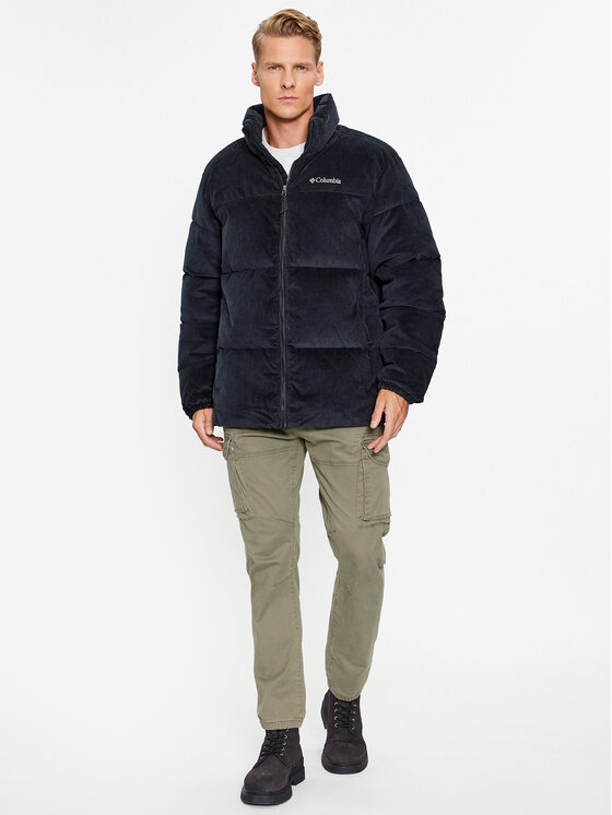 Columbia Columbia Зимно яке Puffect™ Corduroy 2050992 Черен Regular Fit