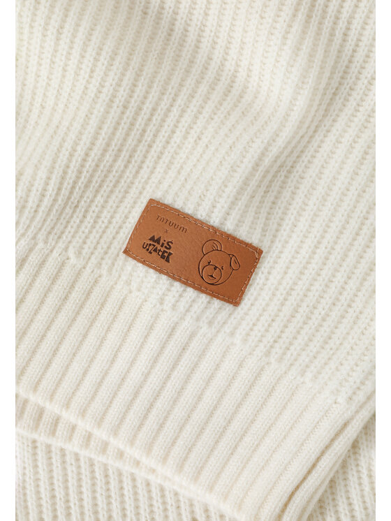 TATUUM TATUUM Sweter PABLO Kremowy Classic Fit
