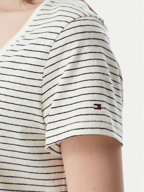 Tommy Hilfiger Tommy Hilfiger T-shirt WW0WW48705 Bianco Regular Fit