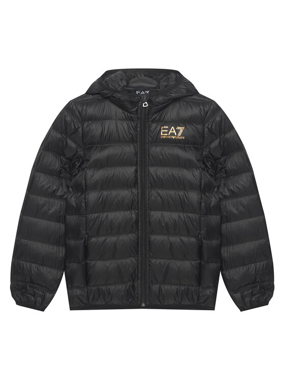 EA7 Emporio Armani EA7 Emporio Armani Pehelykabát 7B000035 AF12477 MC004 Fekete Regular Fit