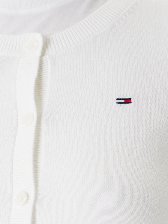 Tommy Jeans Tommy Jeans Kardigāns Essential DW0DW20976 Écru Regular Fit