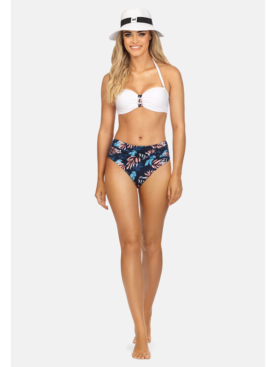 Miss Lou Miss Lou Bikini ML040 Biały