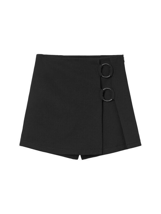 Mayoral Mayoral Hlačno krilo 7907 Črna Regular Fit
