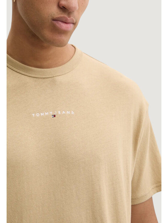 Tommy Jeans Tommy Jeans T-shirt DM0DM21110 Beige Casual Fit