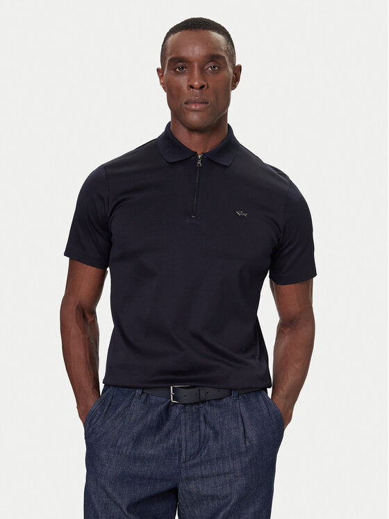 Paul&Shark Paul&Shark Polo marškinėliai 15311730 Tamsiai mėlyna Regular Fit