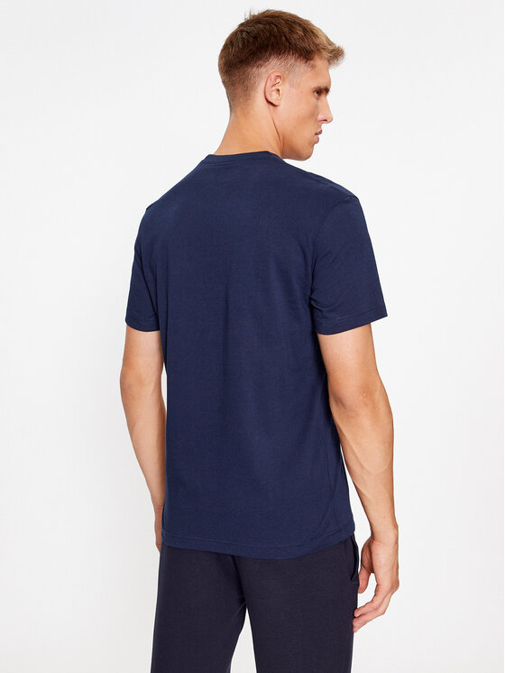 Lacoste Lacoste Majica TH1285 Mornarsko modra Regular Fit