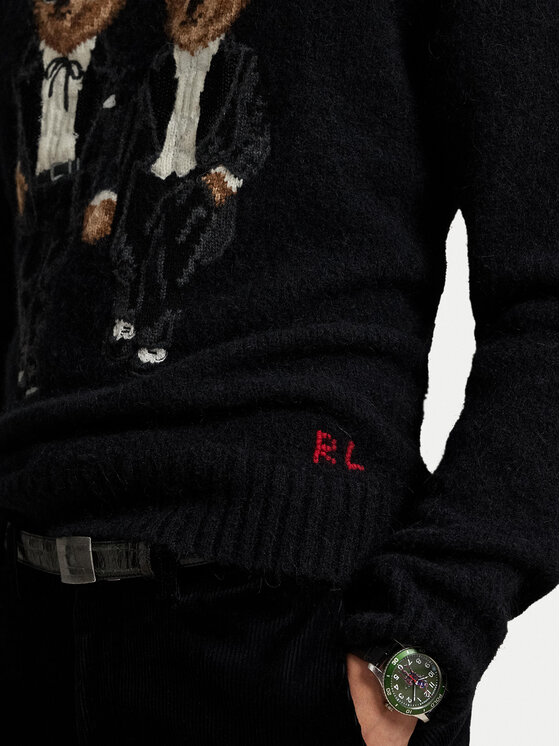 Polo Ralph Lauren Polo Ralph Lauren Golfas 710982141001 Juoda Regular Fit