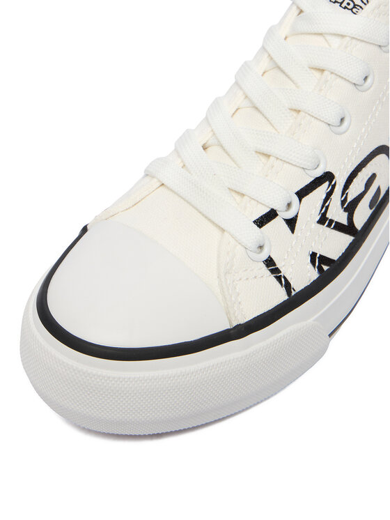 Kappa Kappa Sneakers aus Stoff YL201409 Weiß