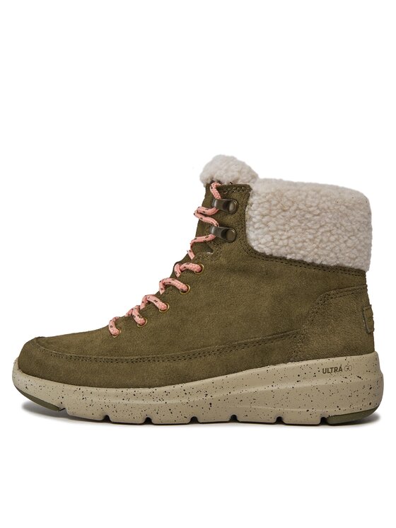 Skechers Skechers Ορειβατικά παπούτσια Glacial Ultra Woodsy 144175/OLV Πράσινο