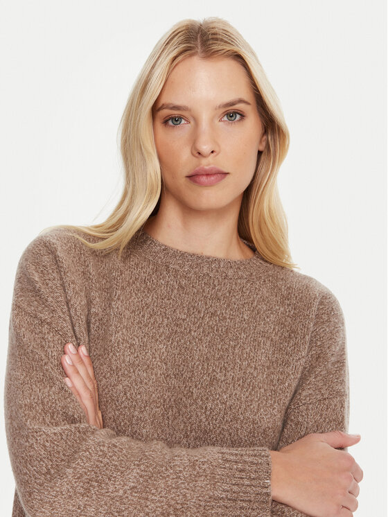 Weekend Max Mara Weekend Max Mara Džemper Sibari 2525366152 Smeđa Relaxed Fit