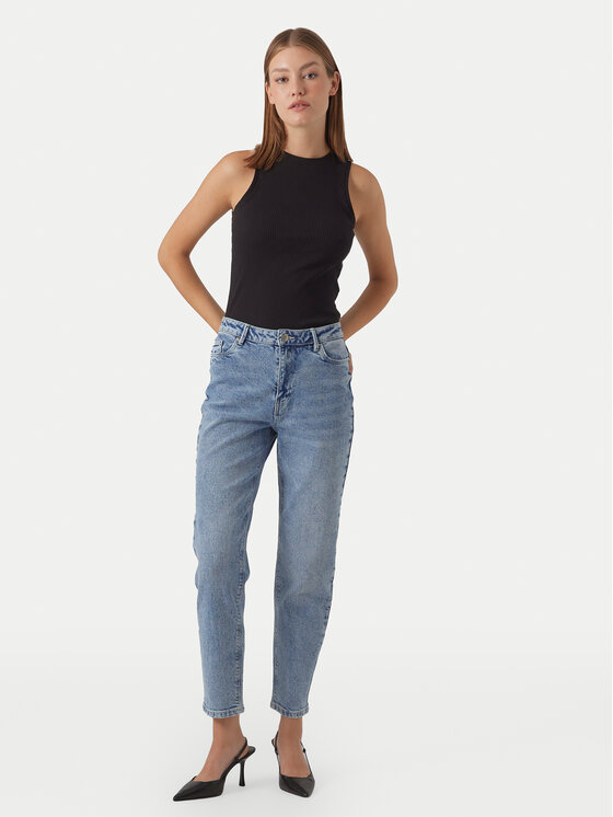 Vero Moda Vero Moda Jeans Linda 10291018 Blau Mom Fit