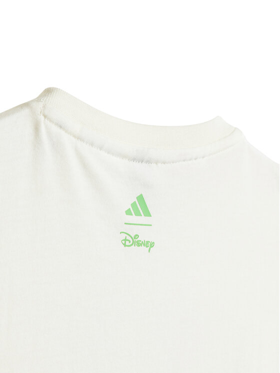adidas adidas Tricou Disney Mickey Mouse JL9169 Alb Loose Fit