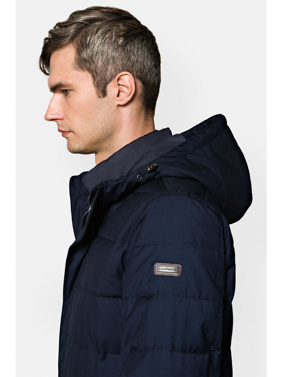 Lancerto Lancerto Kurtka puchowa Copenhagen KU097222000004 Granatowy Regular Fit