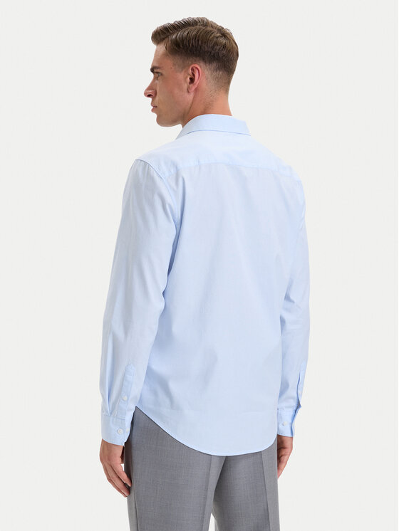Calvin Klein Calvin Klein Πουκάμισο Eoe Oxford LV04LH111G Ανοιχτό μπλε Regular Fit