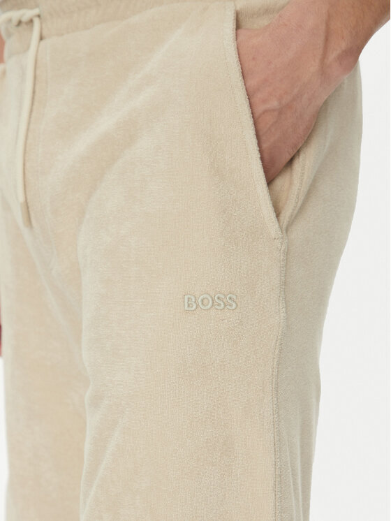 BOSS BOSS Sportovní kraťasy 50539868 Béžová Regular Fit
