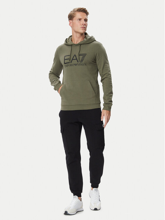 EA7 Emporio Armani EA7 Emporio Armani Світшот 7M001413 AF22266 U7014 Хакі Regular Fit