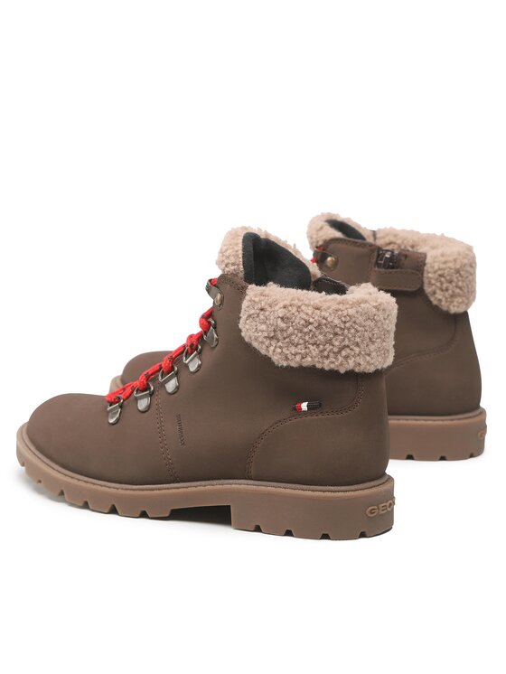 Stivaletto Geox J Shaylax Per Bambine - Pelle, Suola Gomma, Design Alla Moda - Foto 7