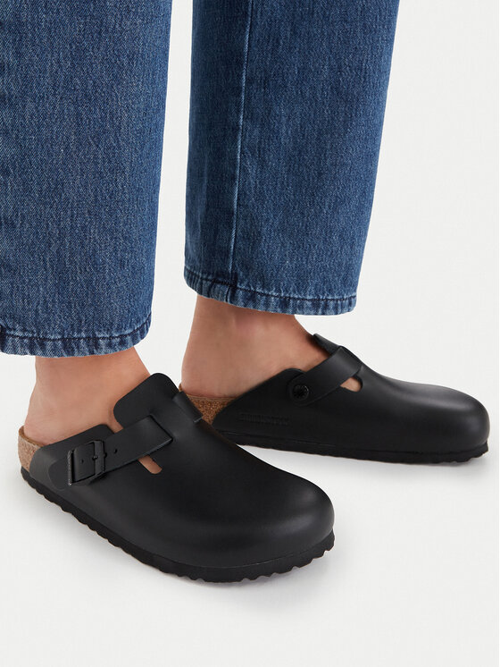 Birkenstock Birkenstock Plätud Boston Bs 0060193 Must