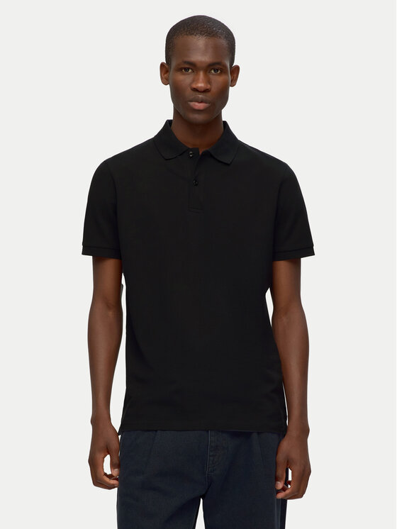 Poloshirt Selected Homme, Größe XL Schwarz 16095851