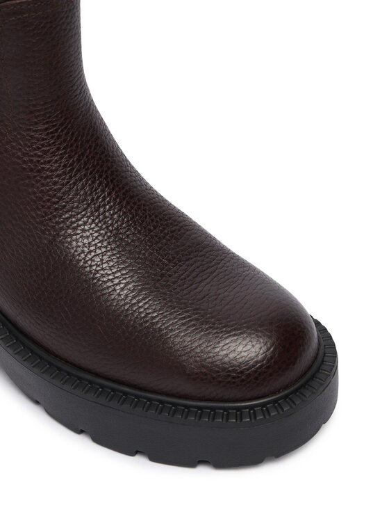 Tommy Jeans Tommy Jeans Cizme Tjw Tubular Mid Boots EN0EN03111 Maro închis