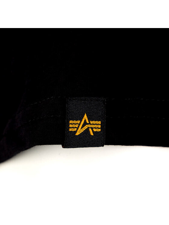Alpha Industries Alpha Industries T-Shirt AI.100501NP-477-M Czarny Basic Fit