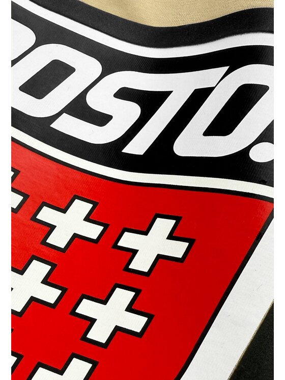 PROSTO. PROSTO. T-Shirt Shield Big KL261MTEE1081 Beżowy Regular Fit