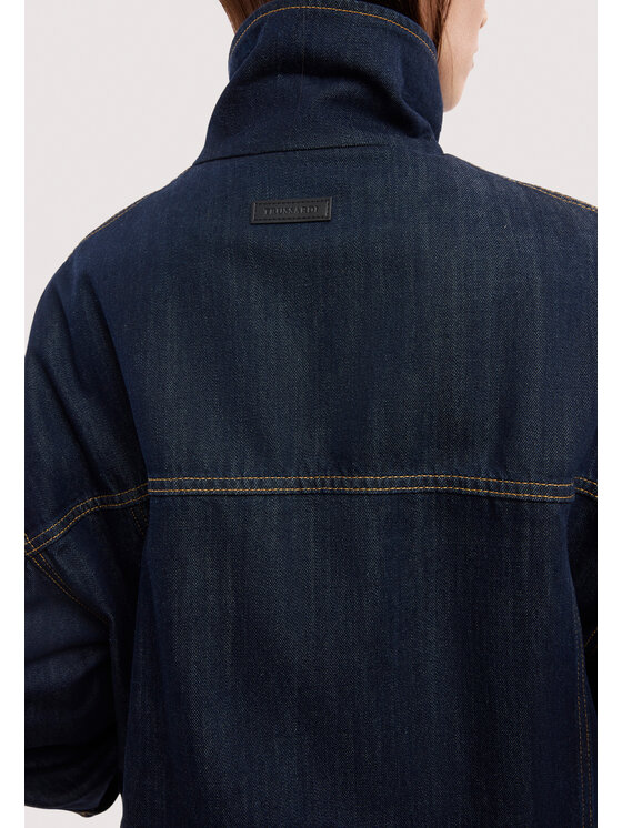 Trussardi Trussardi Płaszcz zimowy R4086100015N0DA Niebieski Regular Fit