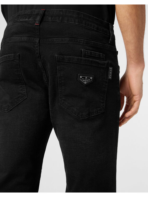 PHILIPP PLEIN PHILIPP PLEIN Jeansy 2015 Černá Straight Leg