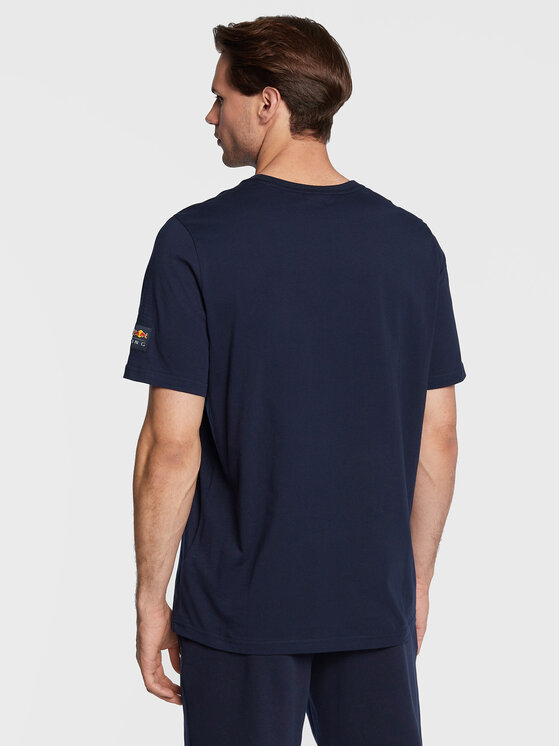 Puma Puma Marškinėliai Rbr Dynamic Bull Logo 534996 Tamsiai mėlyna Regular Fit