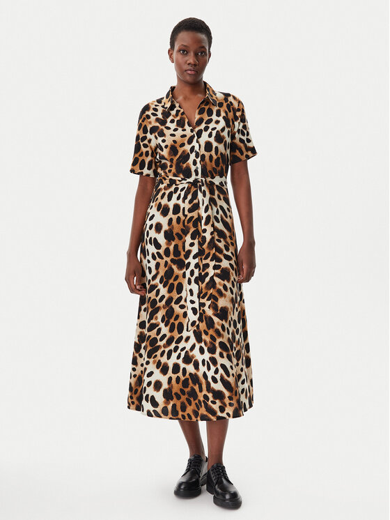 JDY JDY Hemdkleid Star 15320702 Braun Regular Fit