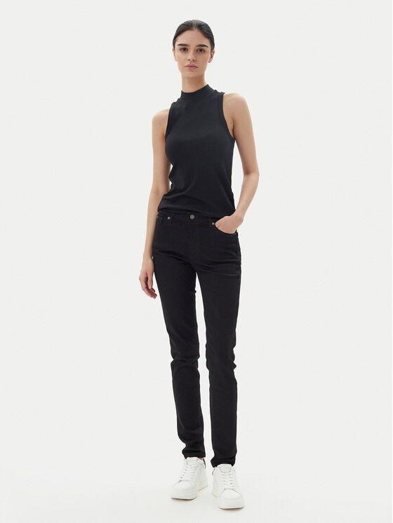 Guess Jeans Guess Jeans Τζιν W4YA92 D5DL1 Μαύρο Skinny Fit